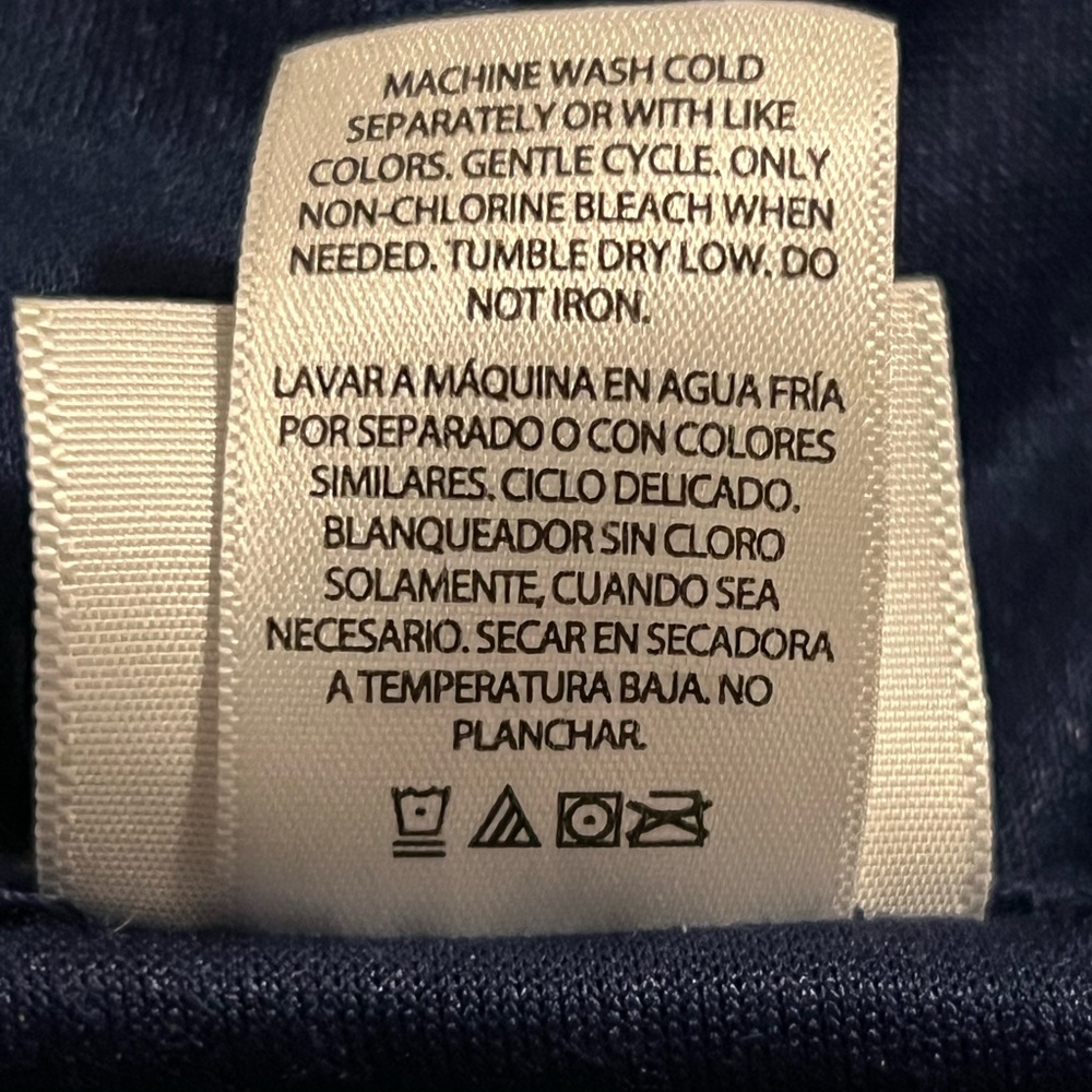 Danskin Now Dark Blue Activewear Jacket 2X - Picture 7 of 8